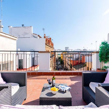 Ferienwohnung Atgr Luminoso Atico Con Terraza, Calle Antonia Diaz Sevilla Exterior foto