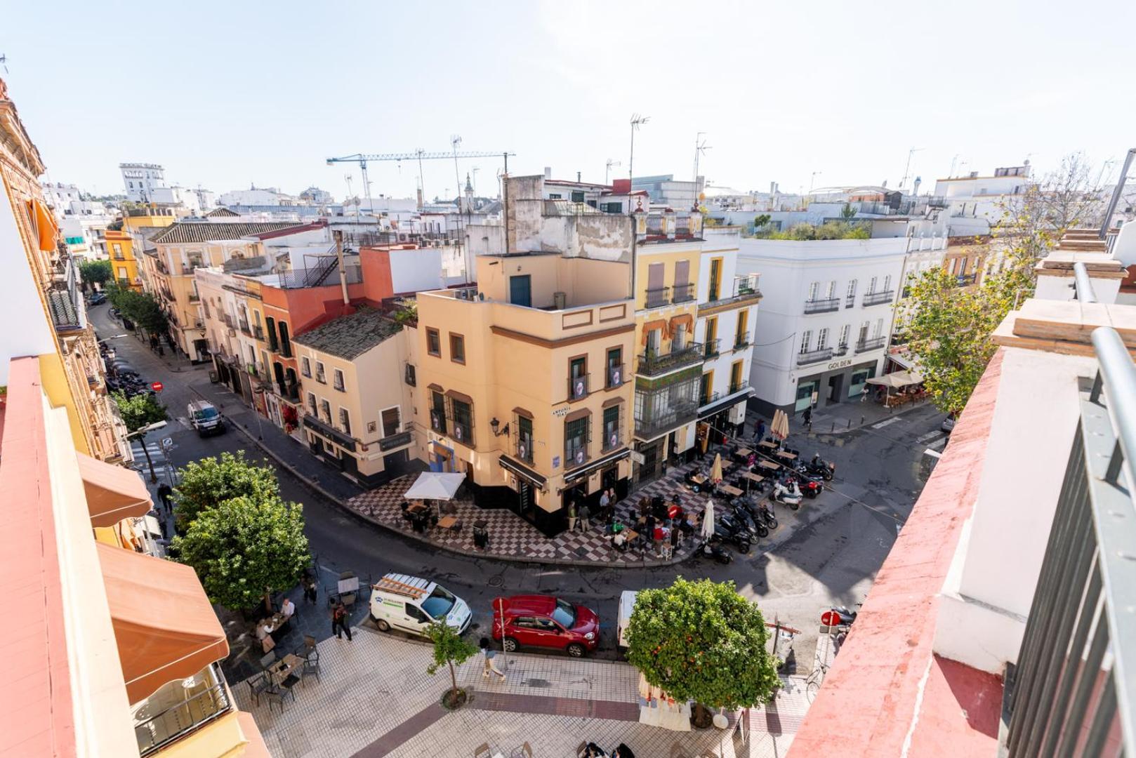 Ferienwohnung Atgr Luminoso Atico Con Terraza, Calle Antonia Diaz Sevilla Exterior foto