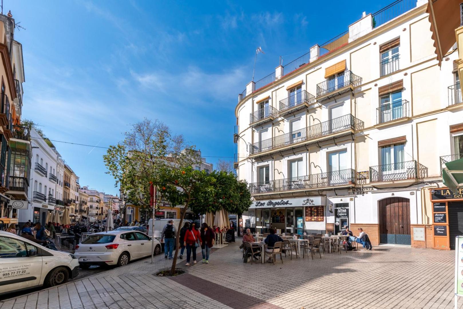 Ferienwohnung Atgr Luminoso Atico Con Terraza, Calle Antonia Diaz Sevilla Exterior foto